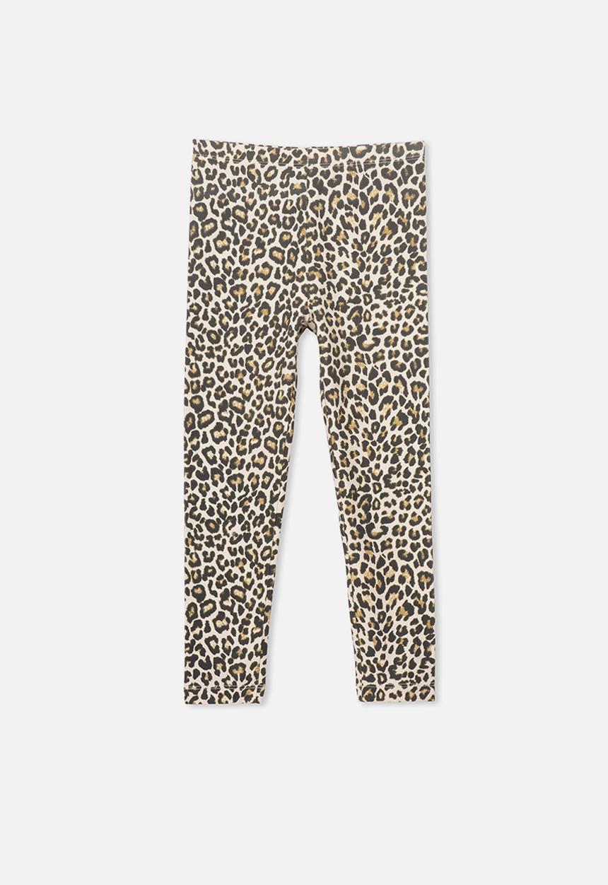 Cotton On - Huggie dollar leopard tights - brown