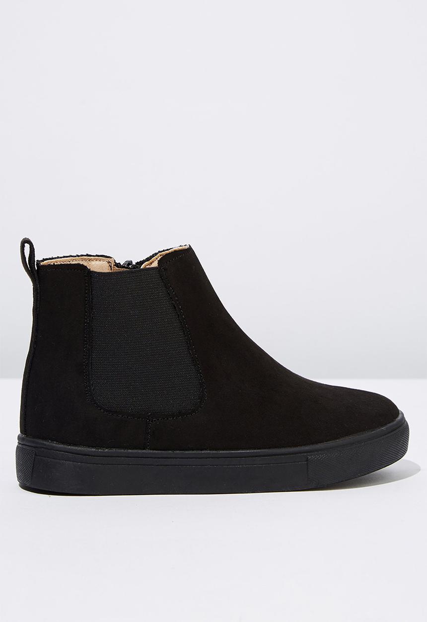 Cotton On - Darcy gusset boot - black