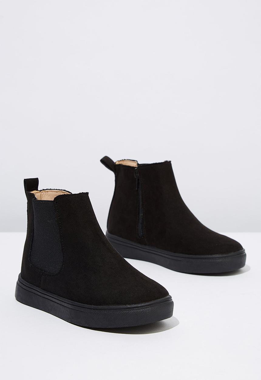 Cotton On - Darcy gusset boot - black