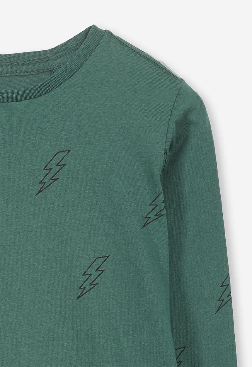 Cotton On - Tom long sleeve tee - green