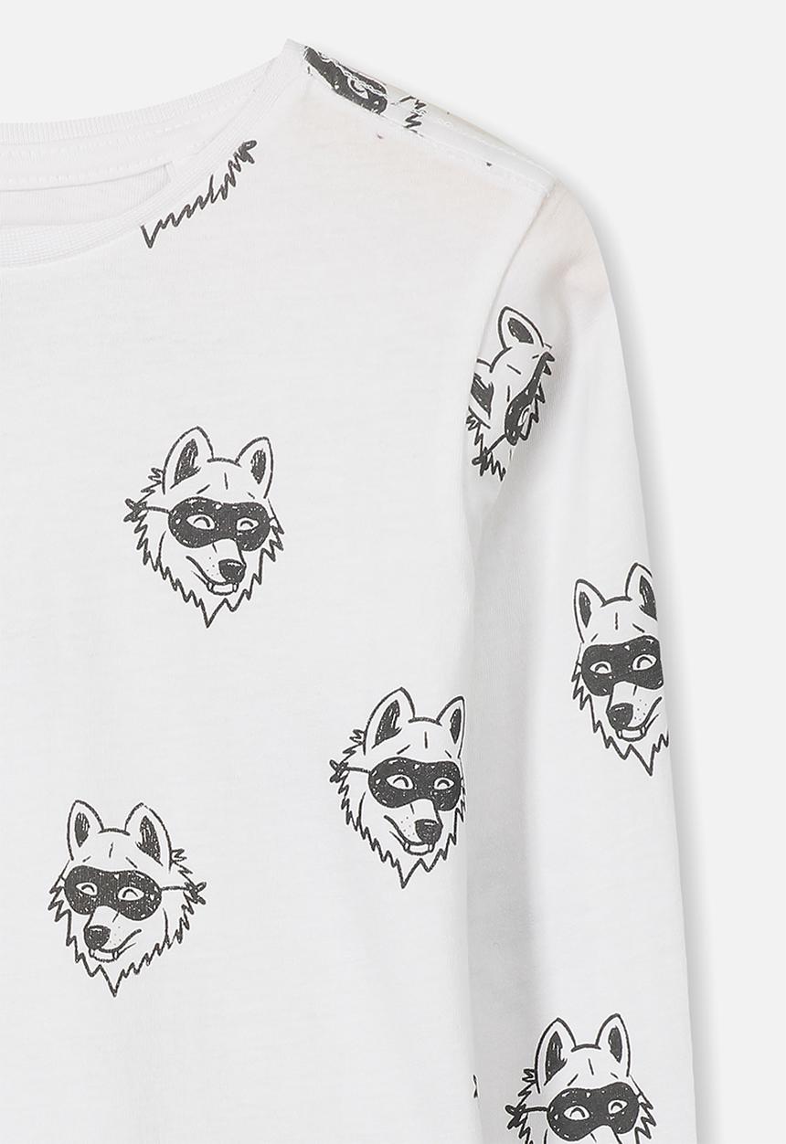 Cotton On - Tom long sleeve tee - white
