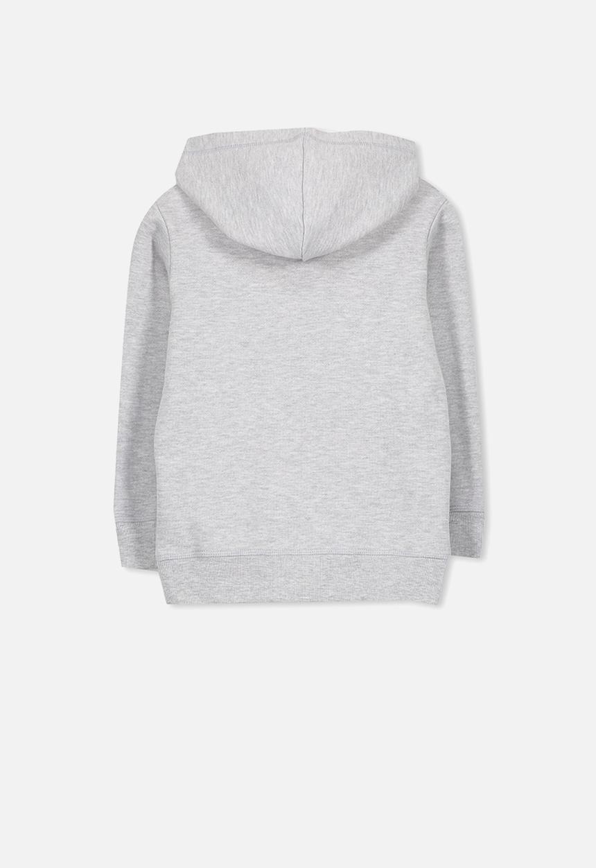 Cotton On - Liam striped hoodie - grey