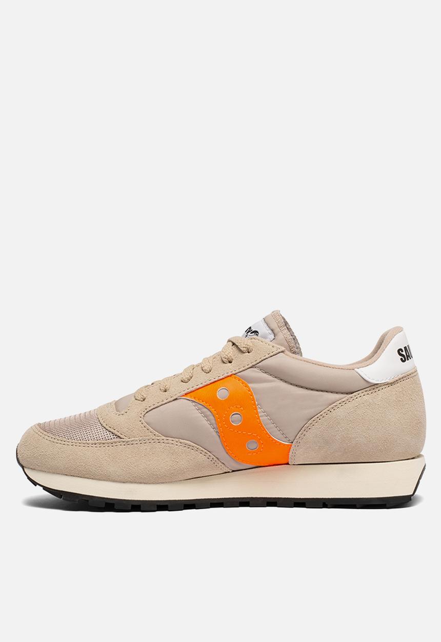 Saucony Originals - Jazz vintage - tan & orange 