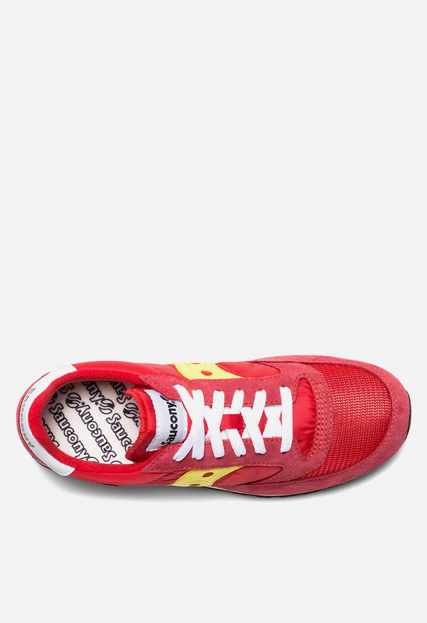 Saucony Originals - Jazz vintage - red & yellow 