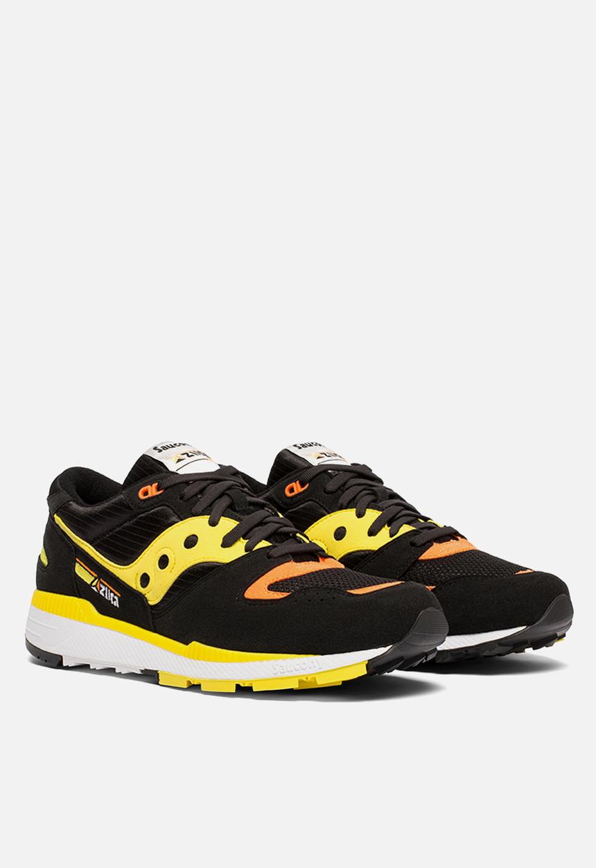 Saucony Originals - Azura - black/yellow/orange