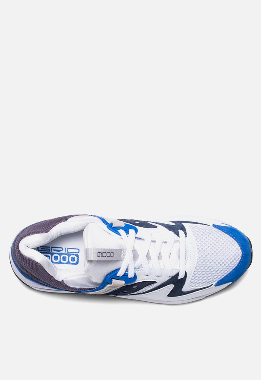 Saucony Originals - Grid 9000 - white & blue
