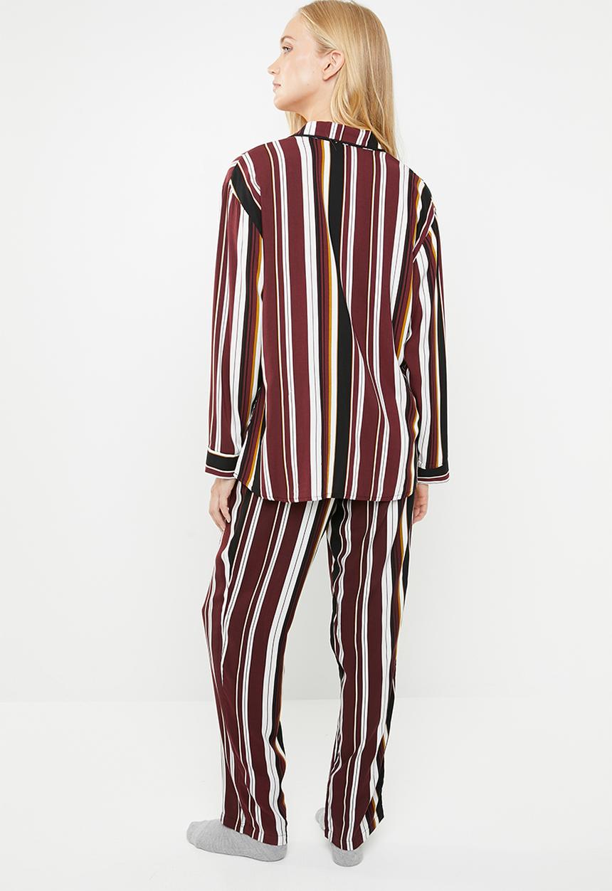 Superbalist - Sleep shirt & pants set - multi