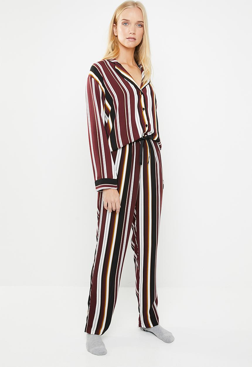 Superbalist - Sleep shirt & pants set - multi