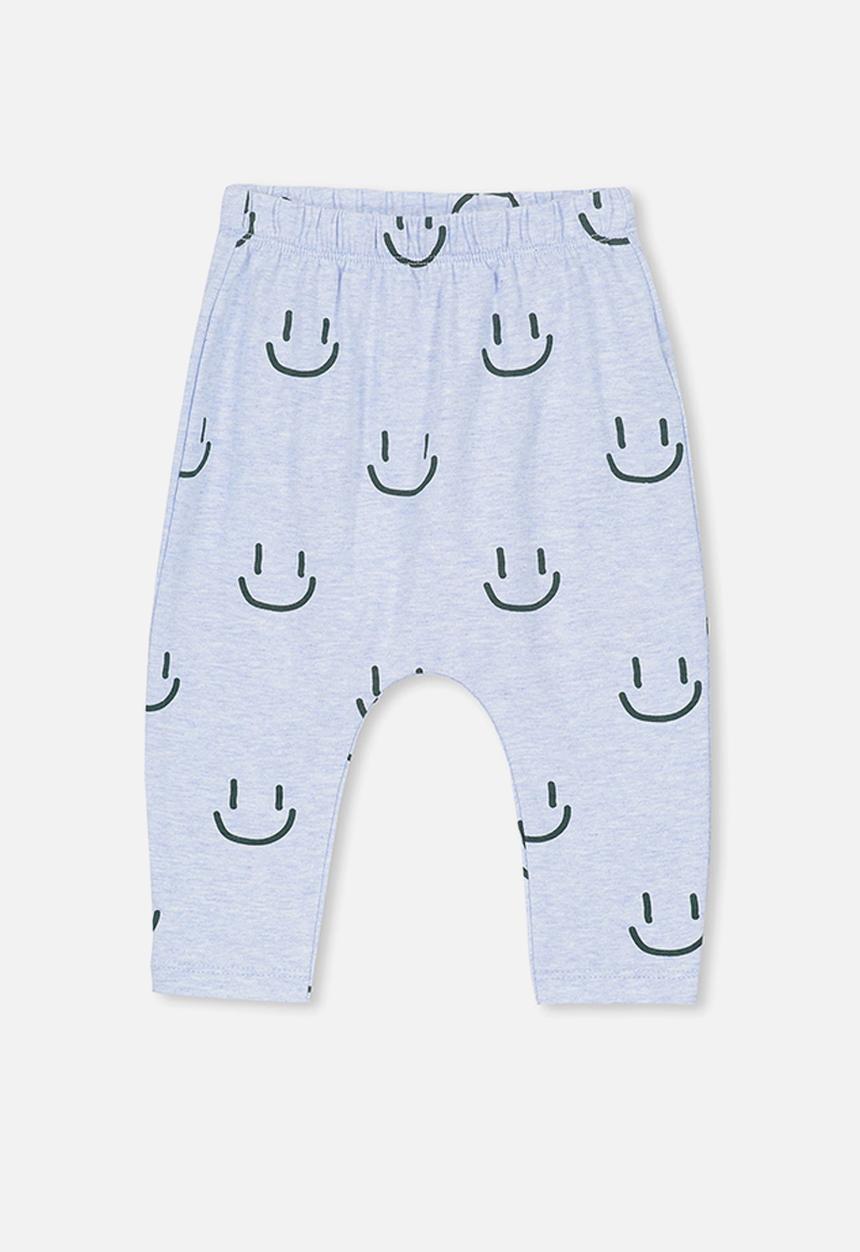 Cotton On - The smiley face legging - blue