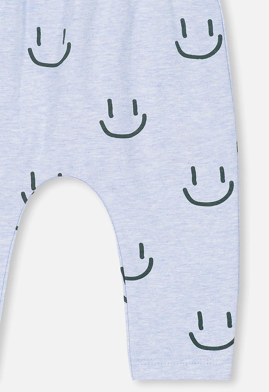 Cotton On - The smiley face legging - blue