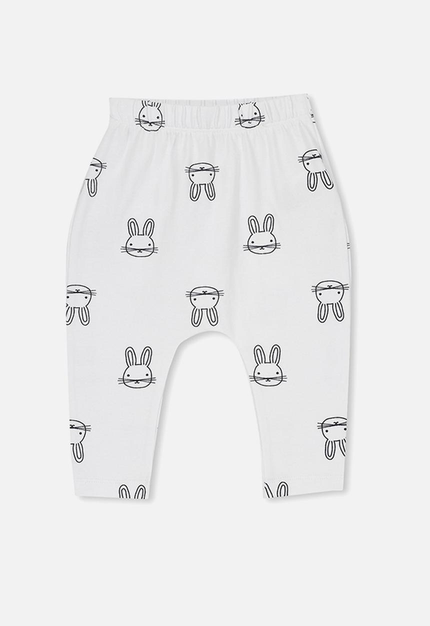 Cotton On - The easter bunny legging - white