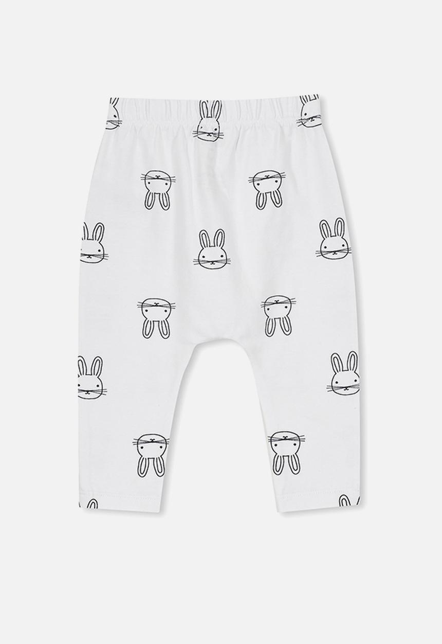 Cotton On - The easter bunny legging - white