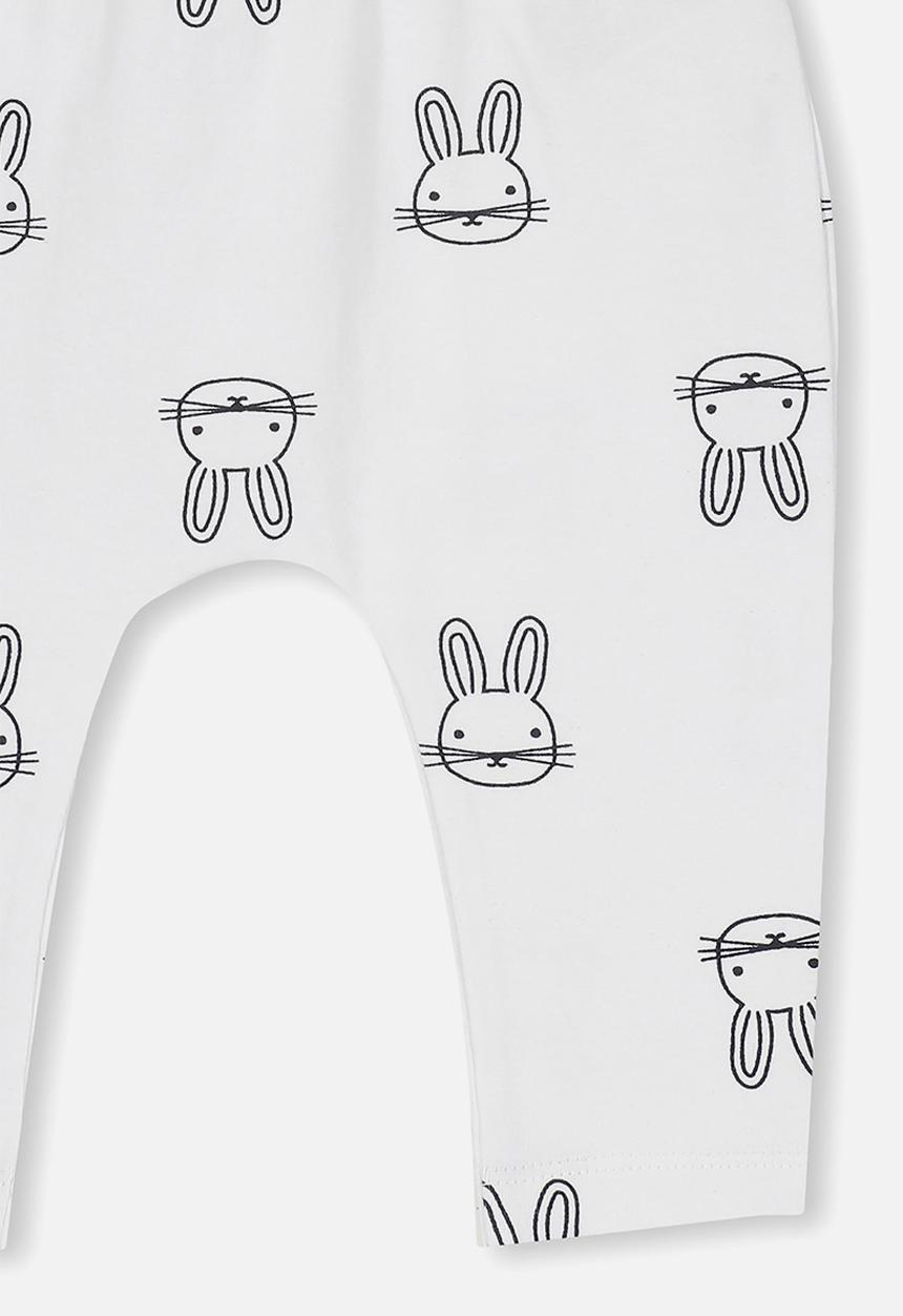 Cotton On - The easter bunny legging - white