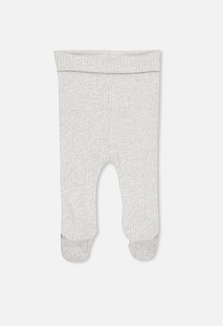Cotton On - The footed rib legging - grey