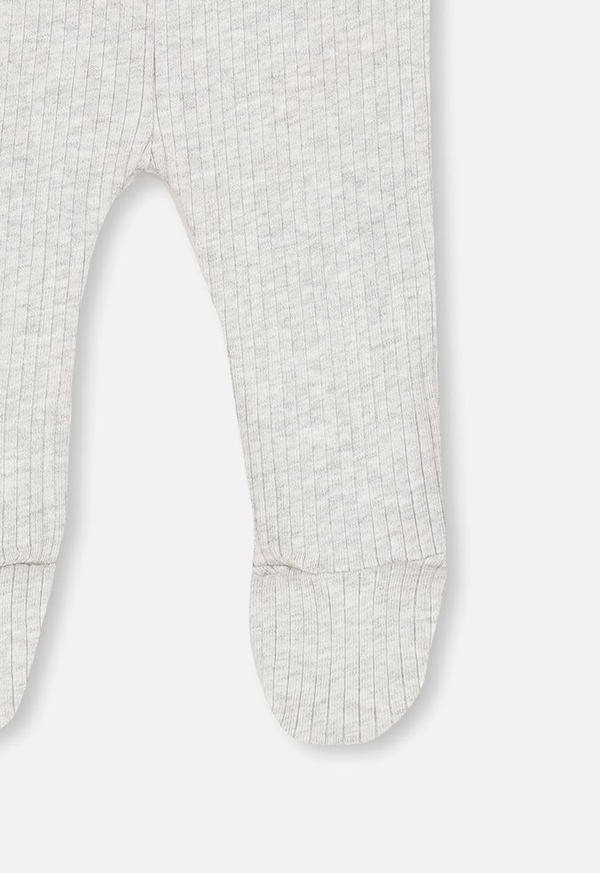 Cotton On - The footed rib legging - grey
