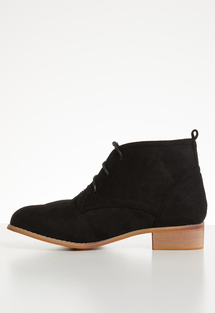 Superbalist - Lace up ankle boots - black