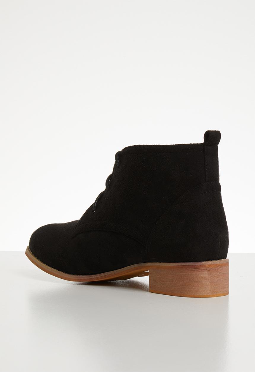 Superbalist - Lace up ankle boots - black