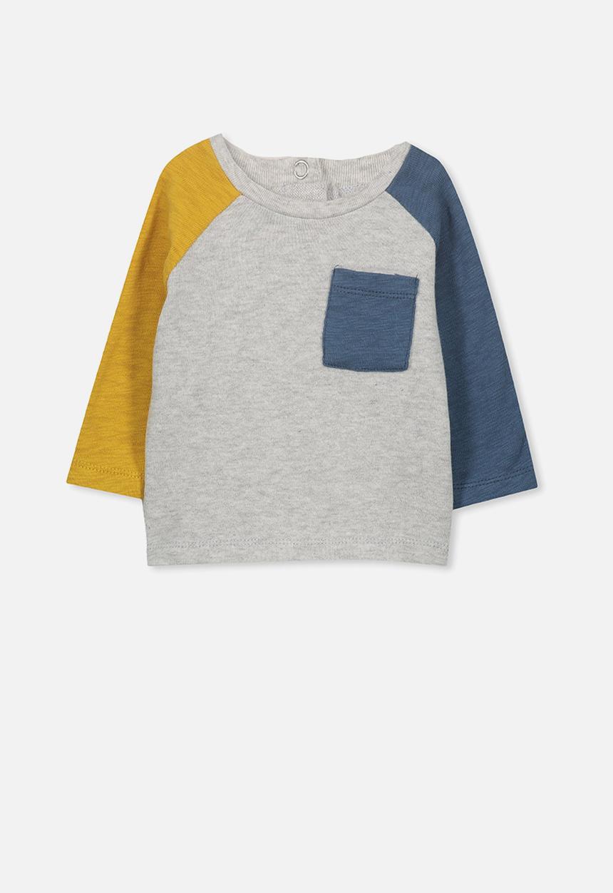 Cotton On - Roy raglan long sleeve - multi