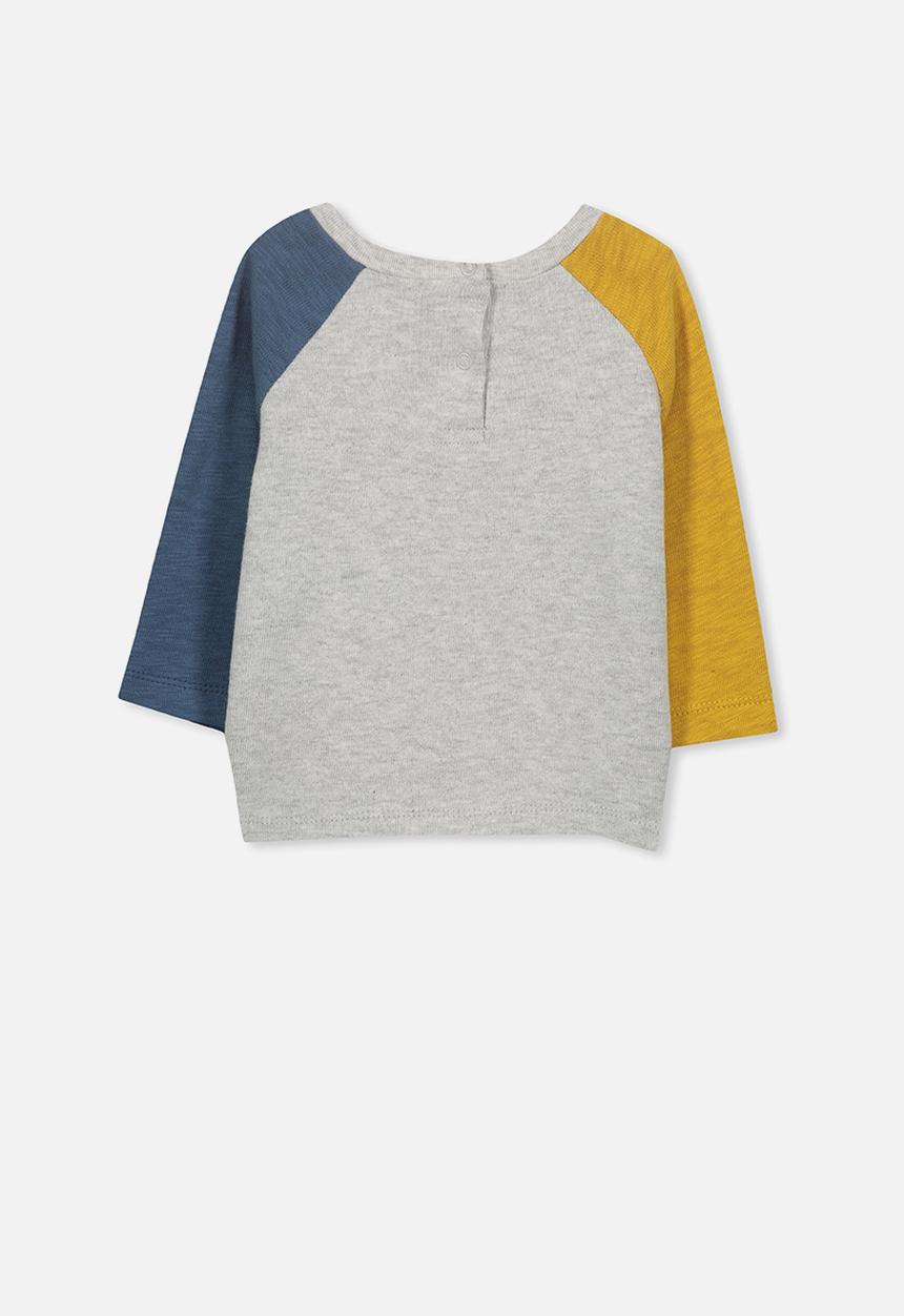 Cotton On - Roy raglan long sleeve - multi
