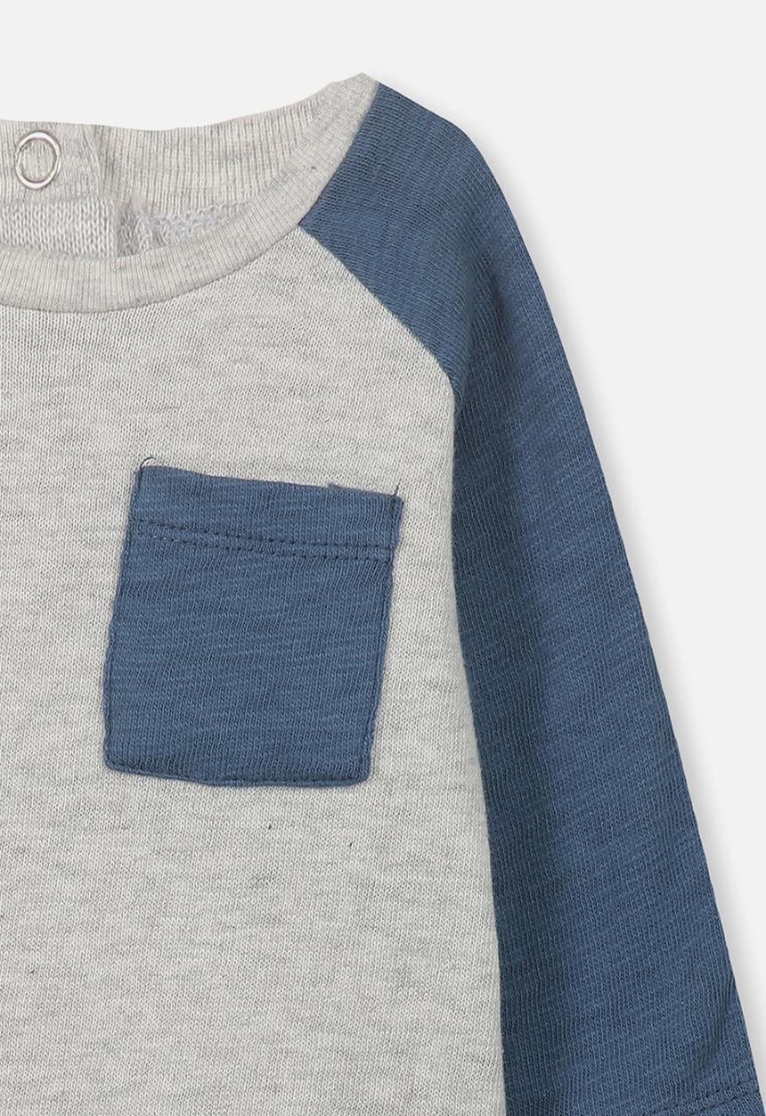 Cotton On - Roy raglan long sleeve - multi
