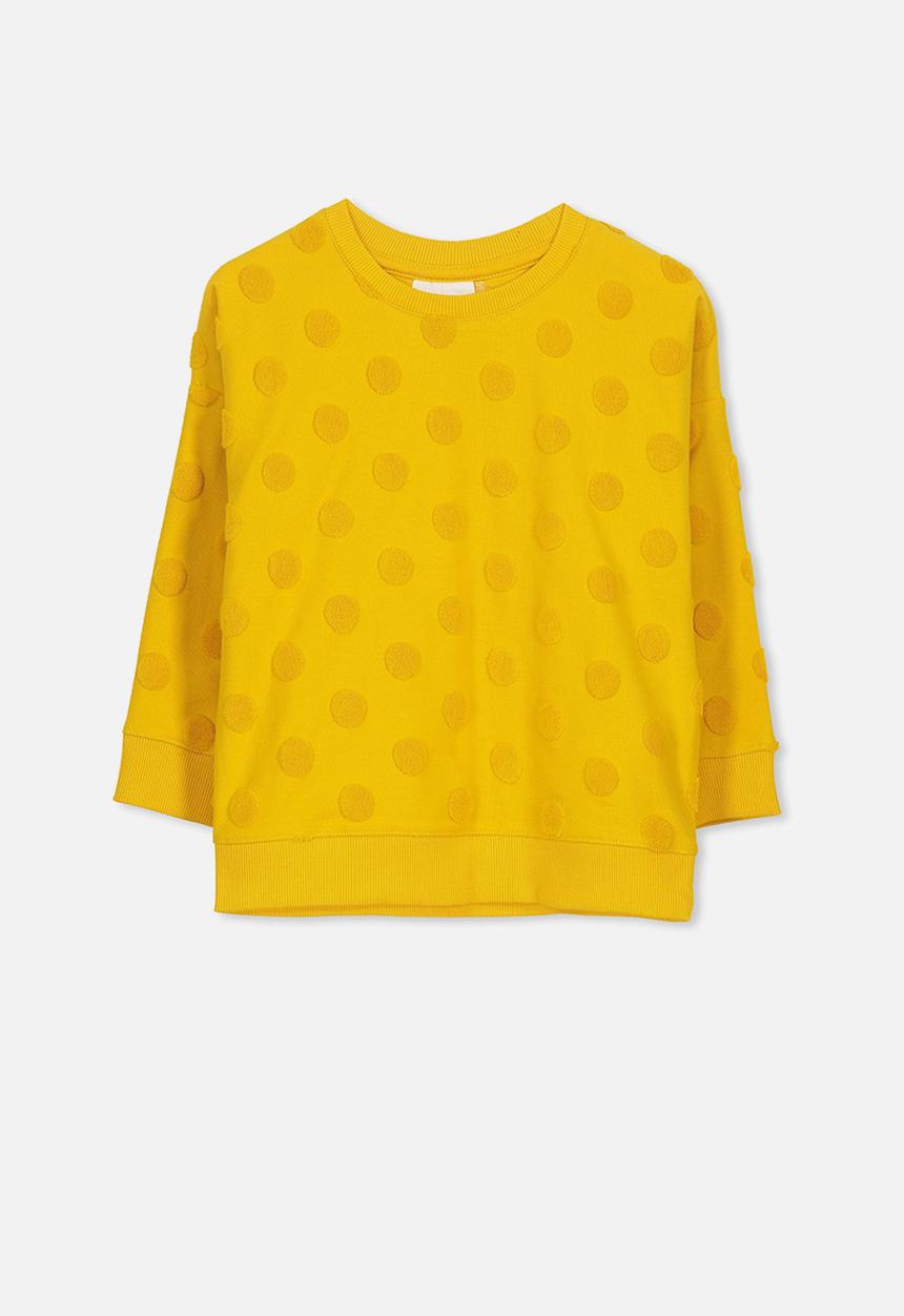 Cotton On - Sage crew - yellow