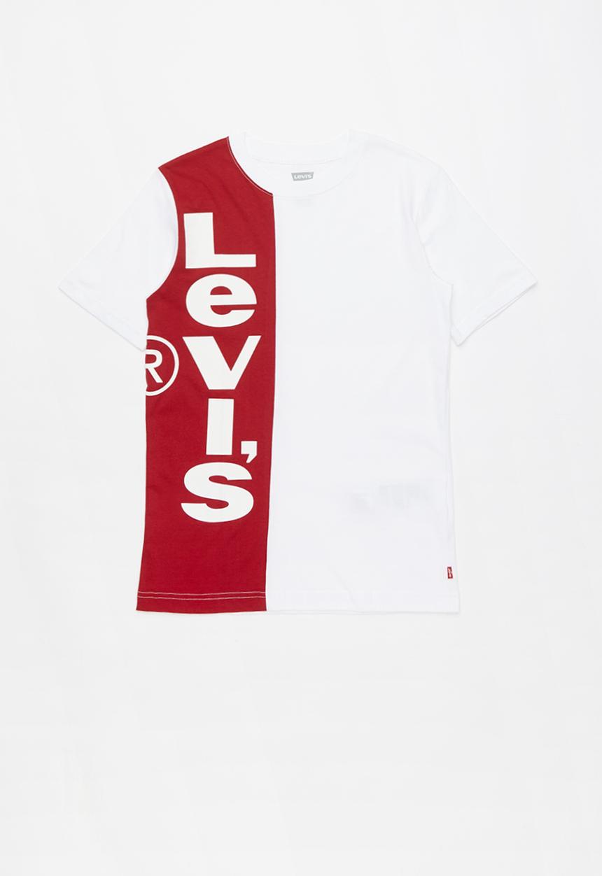 Levi’s® - Boys vertical logo T-shirt - white