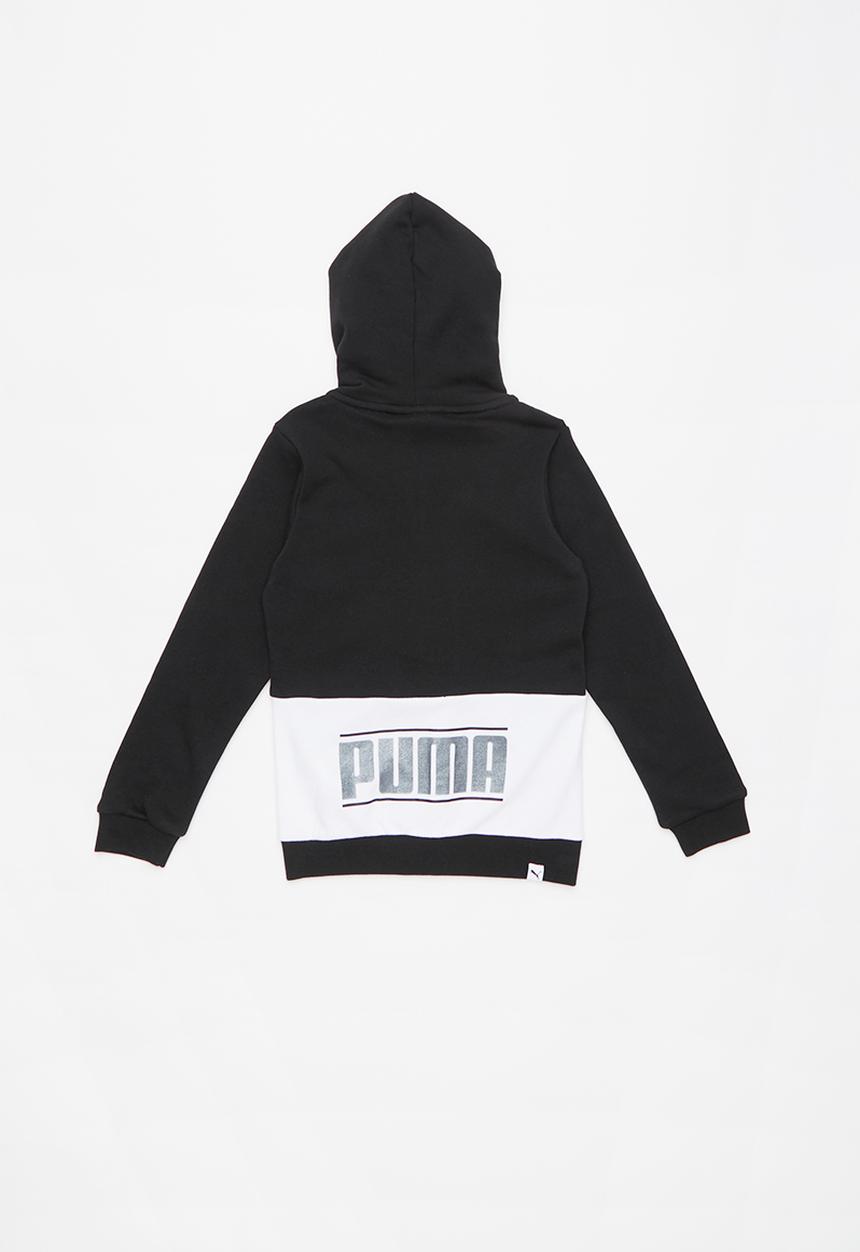 PUMA - Style hoodie - black & white
