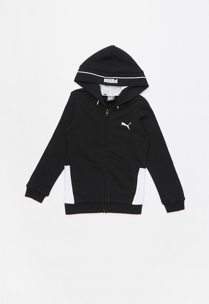 PUMA - Style hoodie - black & white