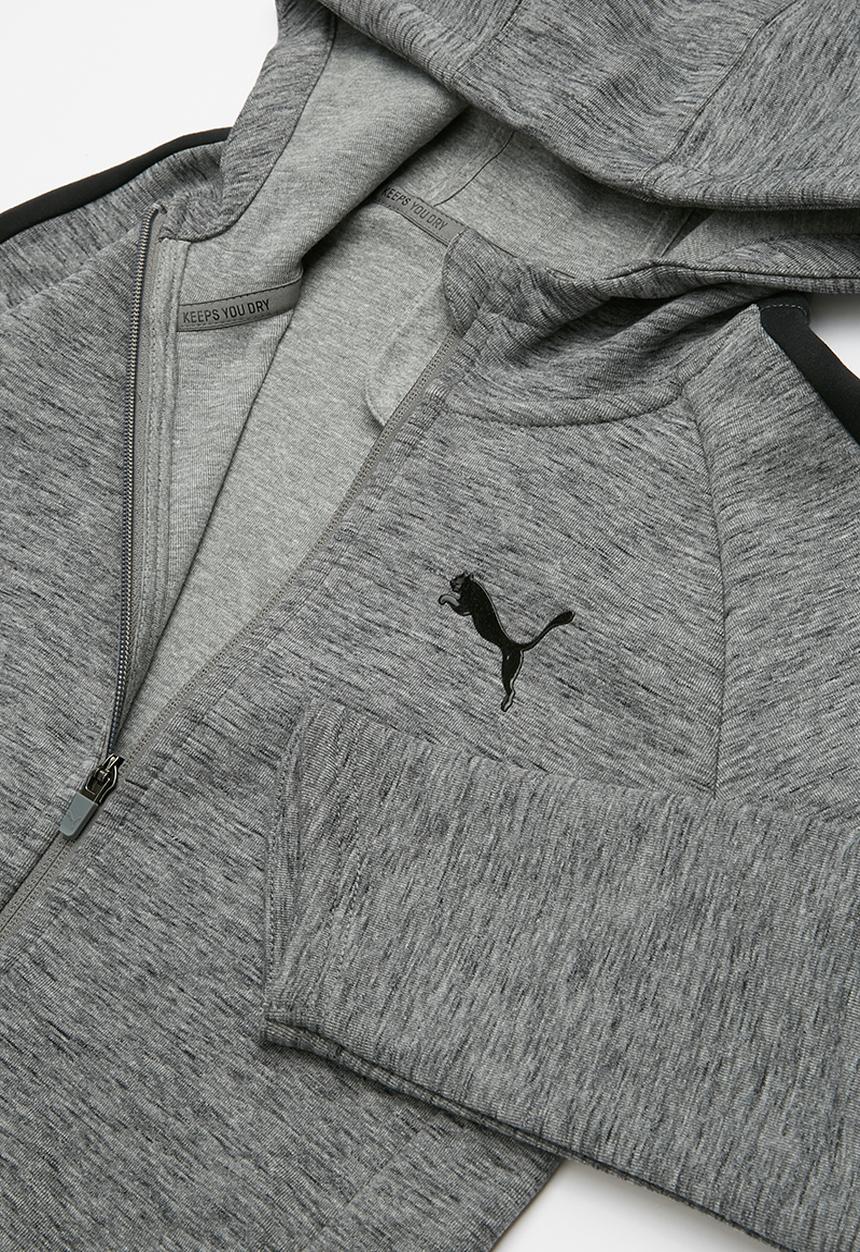 PUMA - Evostripe hoodie medium - grey
