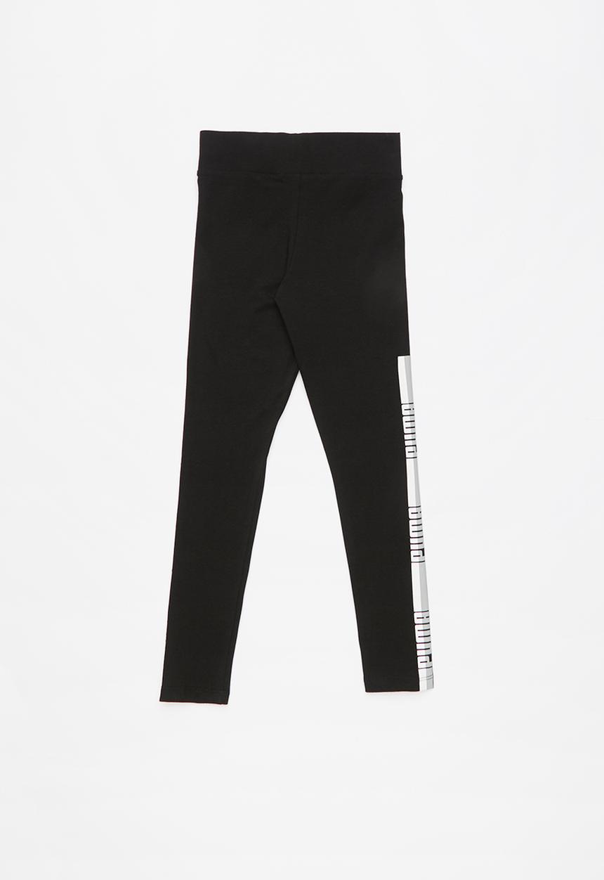 PUMA - Tape leggings - black & white