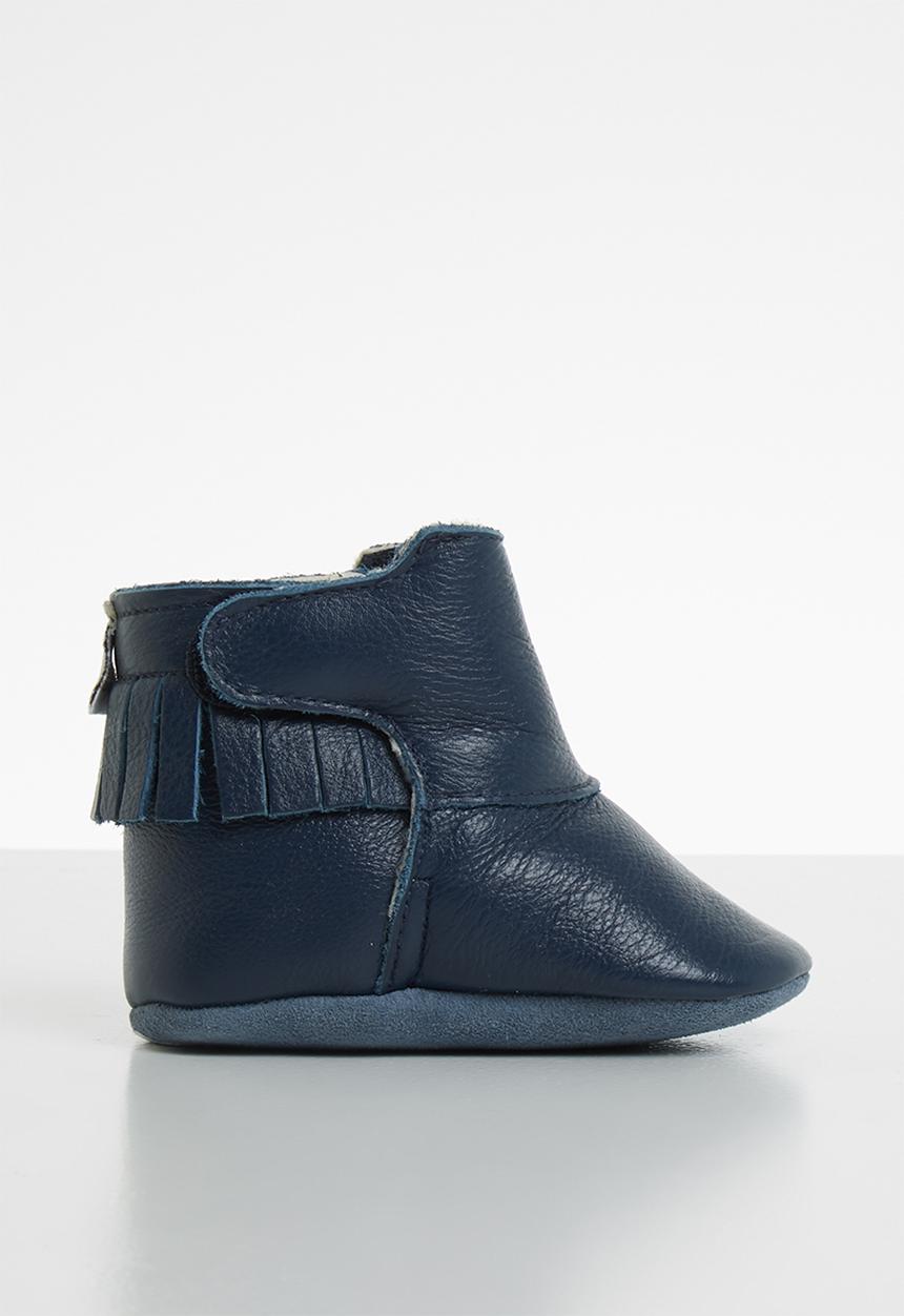 shooshoos - Raise a toast bootie - navy 