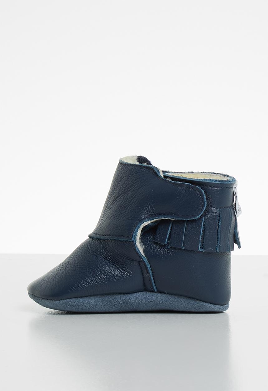 shooshoos - Raise a toast bootie - navy 