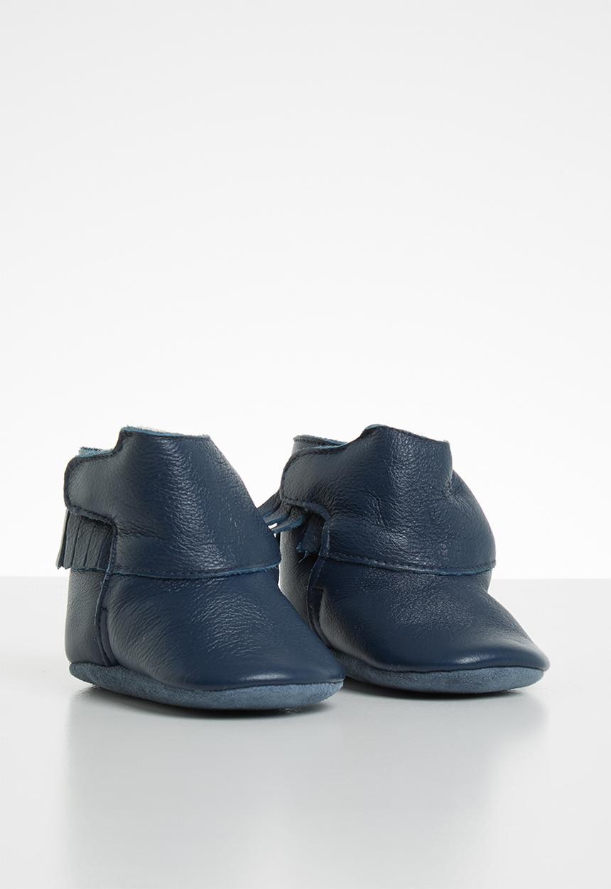 shooshoos - Raise a toast bootie - navy 