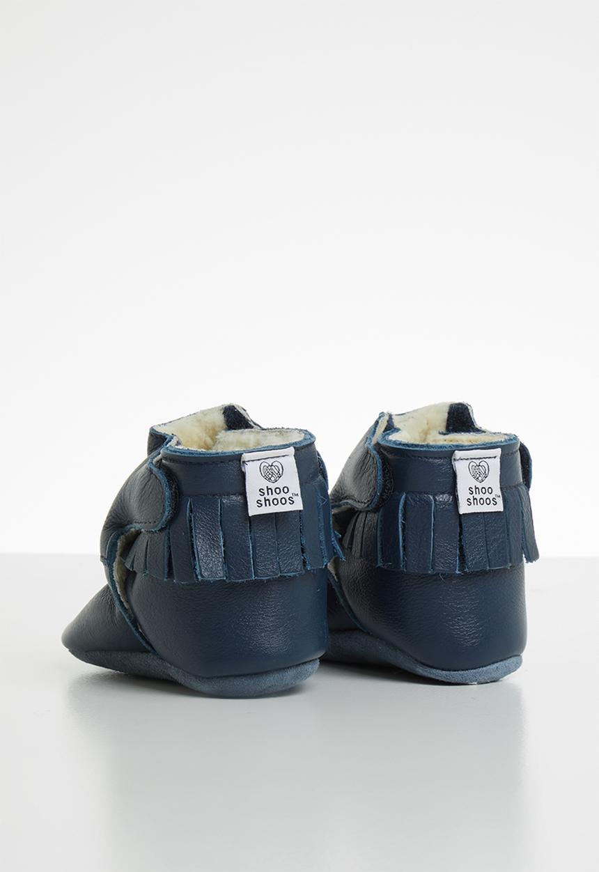 shooshoos - Raise a toast bootie - navy 