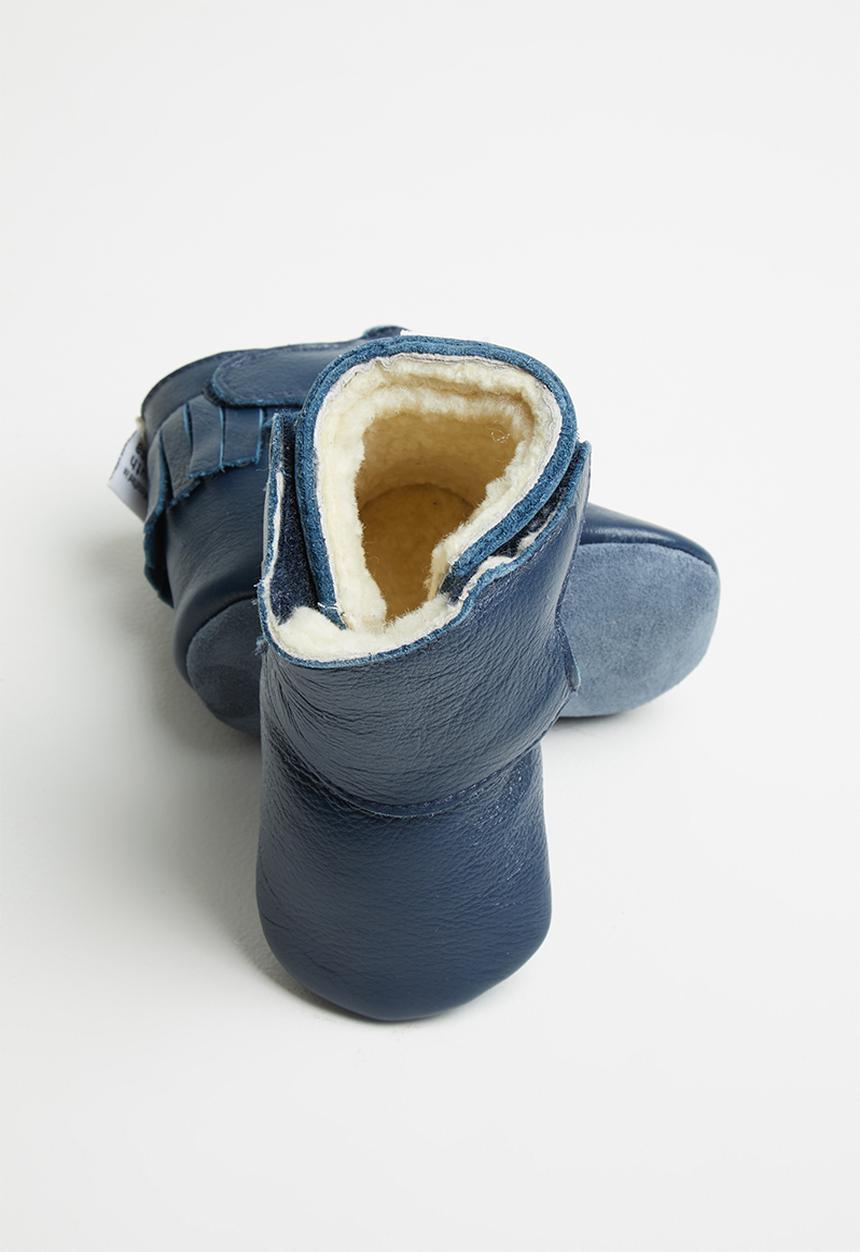 shooshoos - Raise a toast bootie - navy 