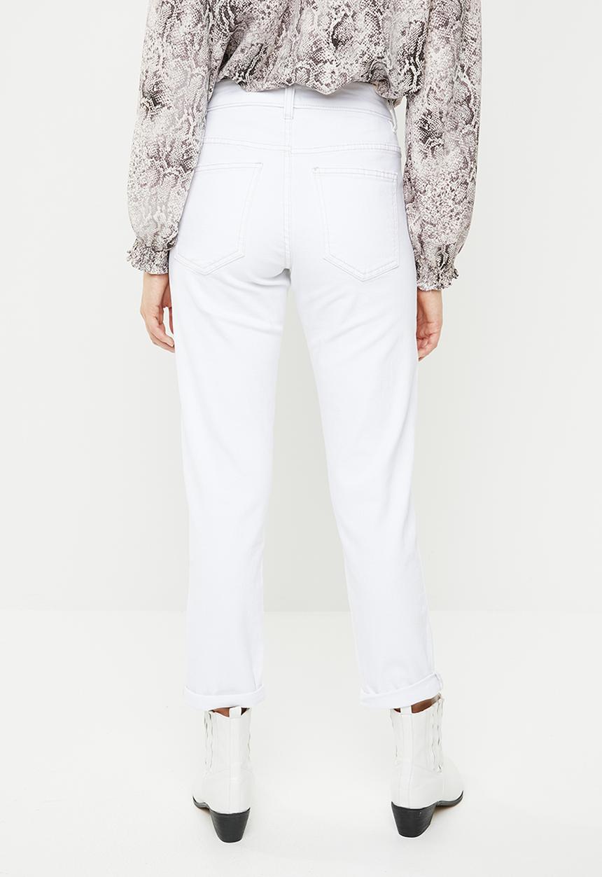 Cotton On - High rise 90's stretch jean - white