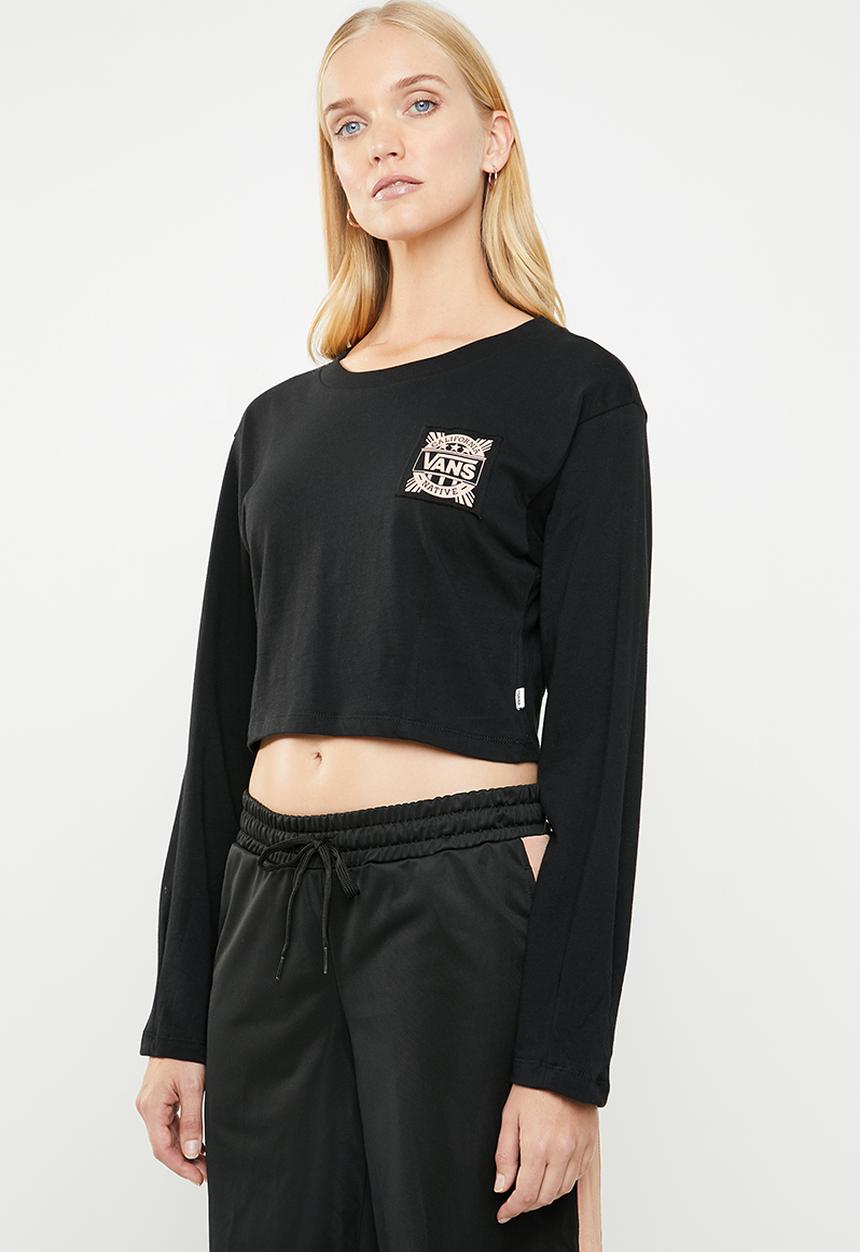 Vans - Cali native native long sleeve top - black