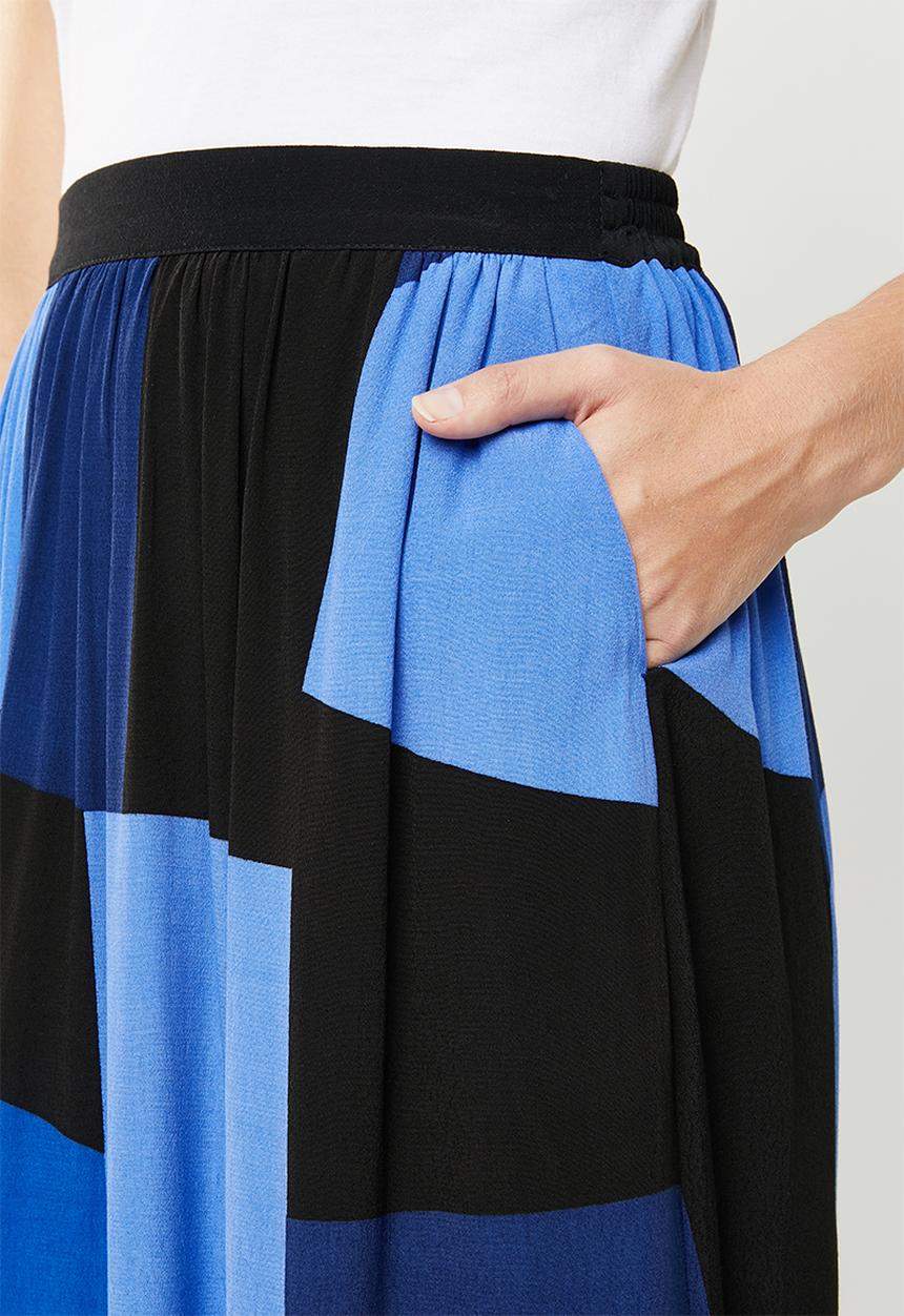 Vero Moda - Molly knee length skirt - multi