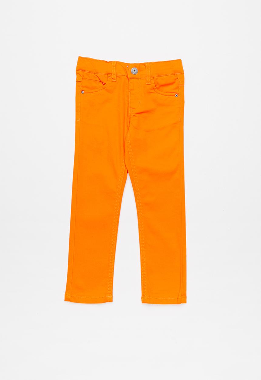 Name It - Theo skinny chino pants - orange