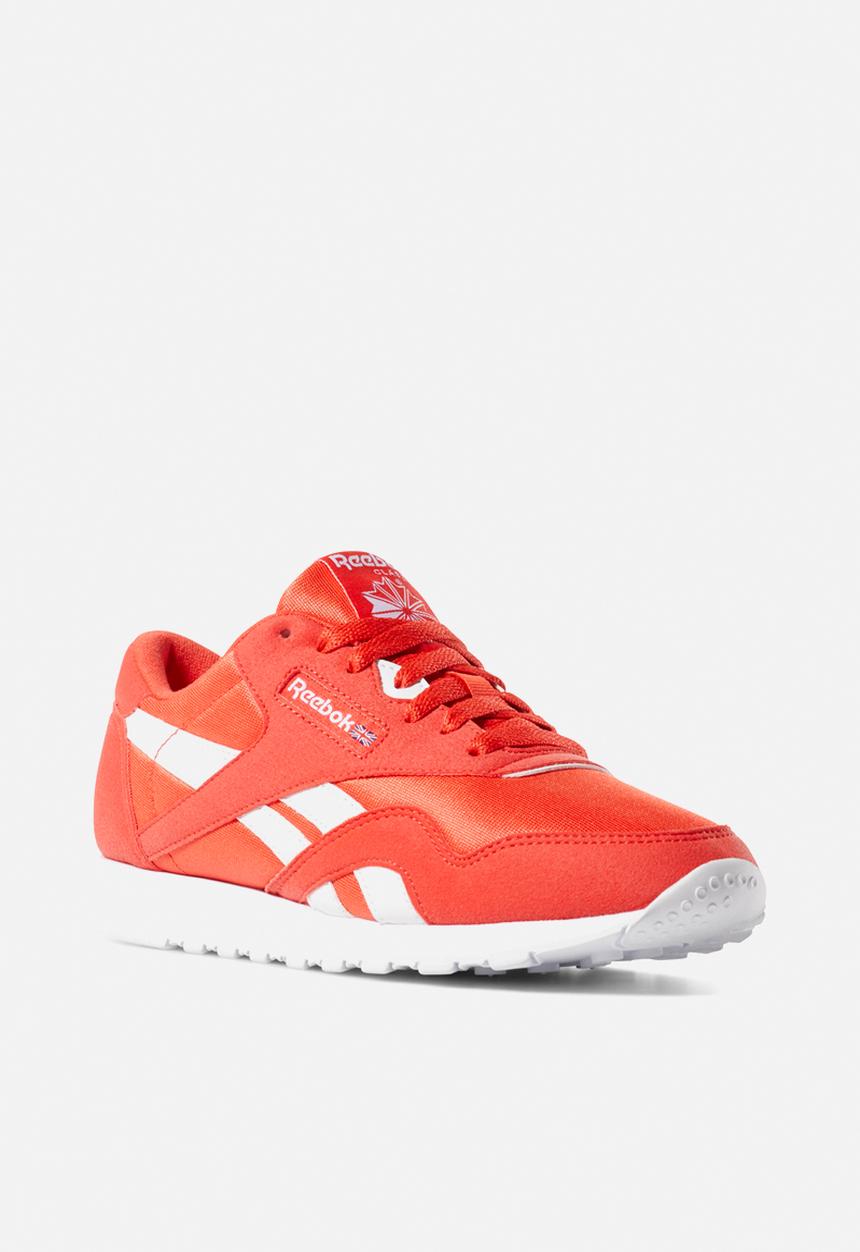 Reebok Classic - Classic nylon - canton red/white