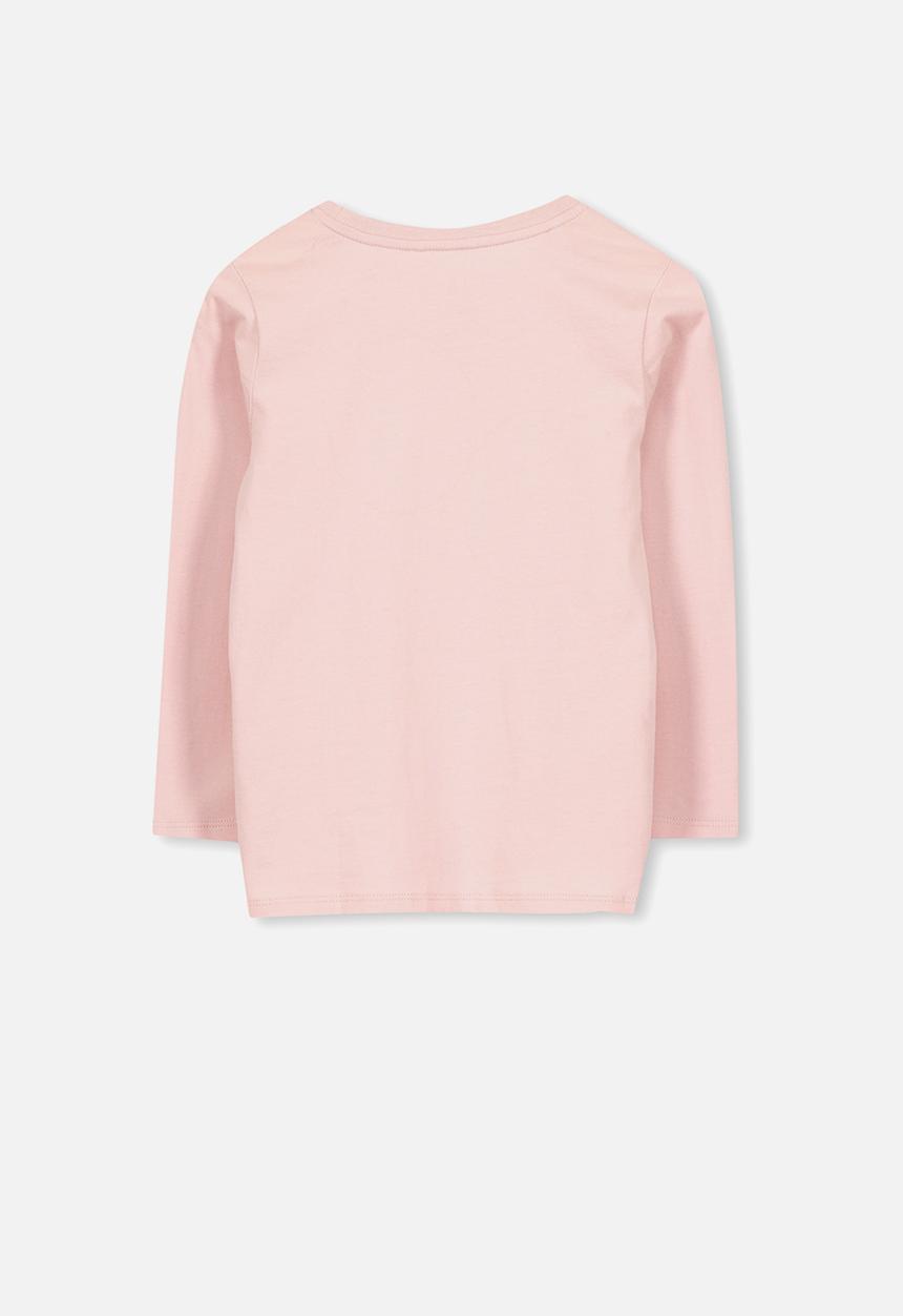 Cotton On - Stevie long sleeve embellished tee - pink