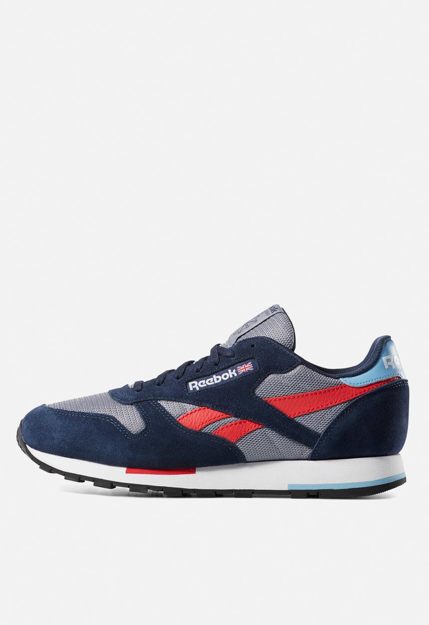 Reebok - Classic leather mu - cold grey/collegiate navy