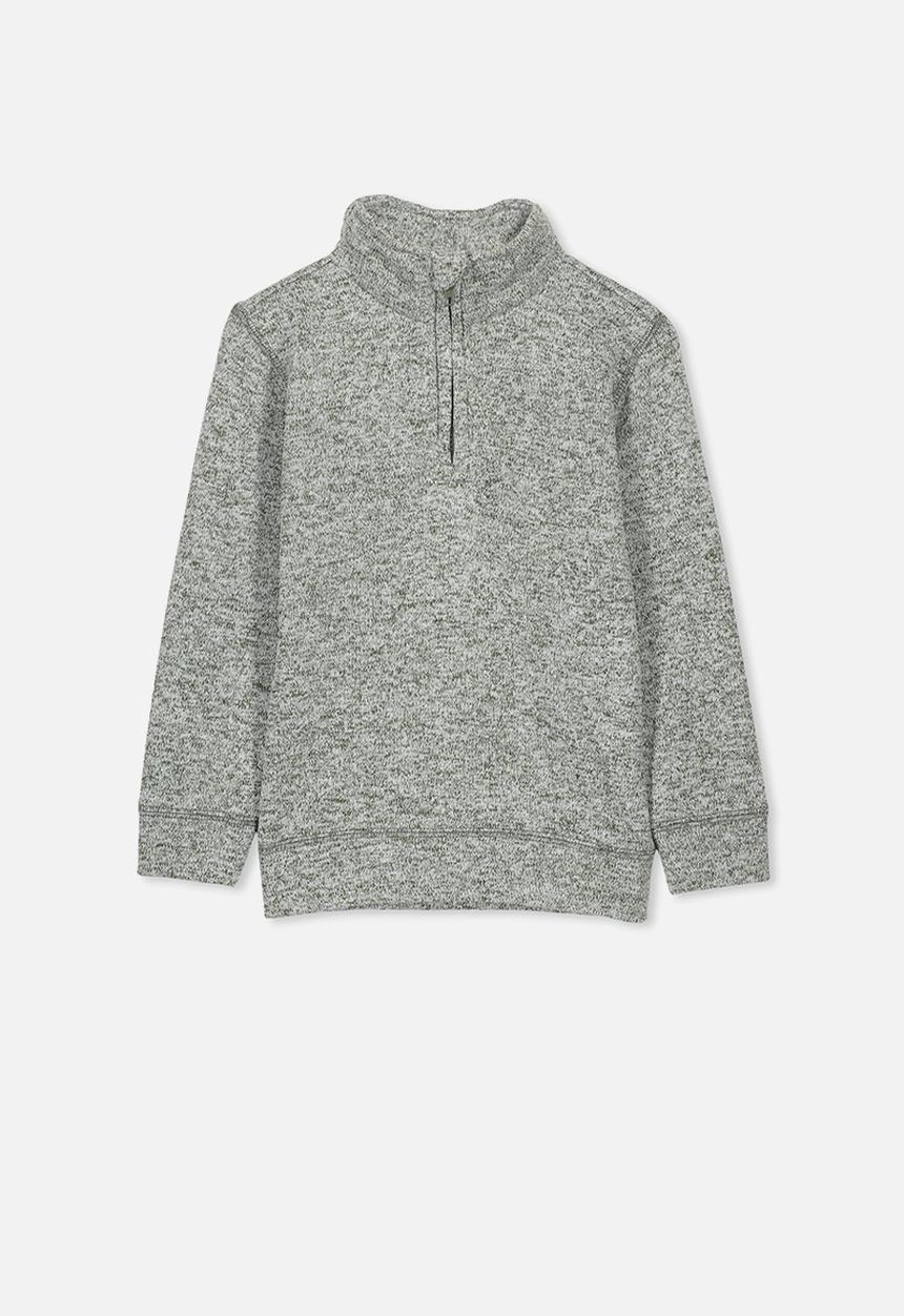 Cotton On - Spencer 1 - 2 zip crew - charcoal