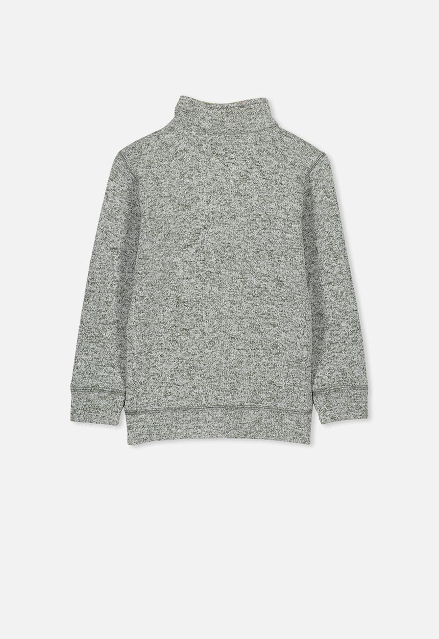 Cotton On - Spencer 1 - 2 zip crew - charcoal