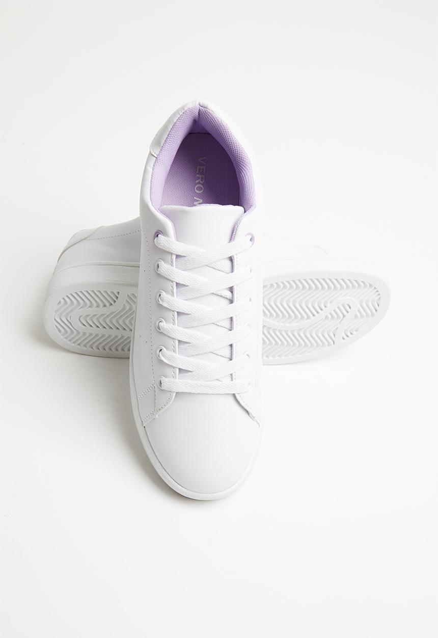 Vero Moda - Celina sneaker - white & purple 