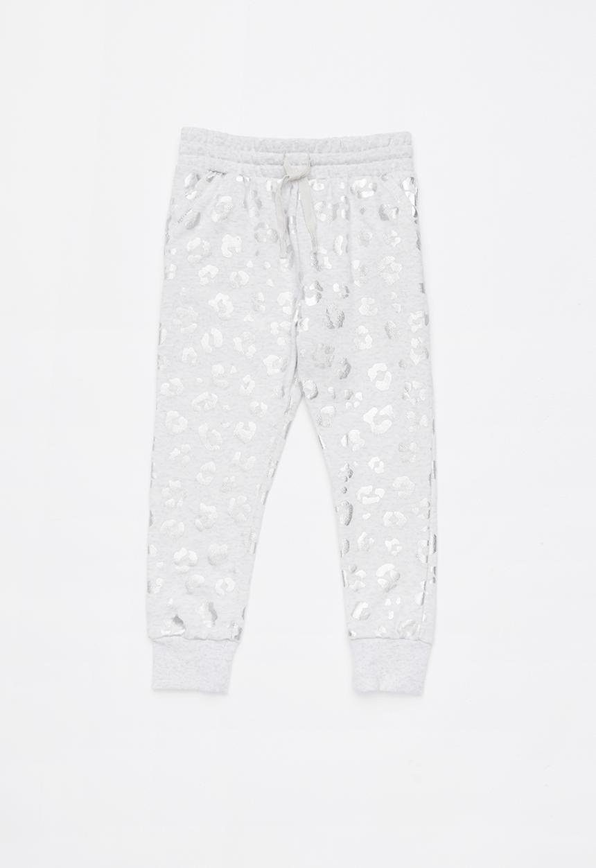 Cotton On - Kendra premium trackpants - grey & silver
