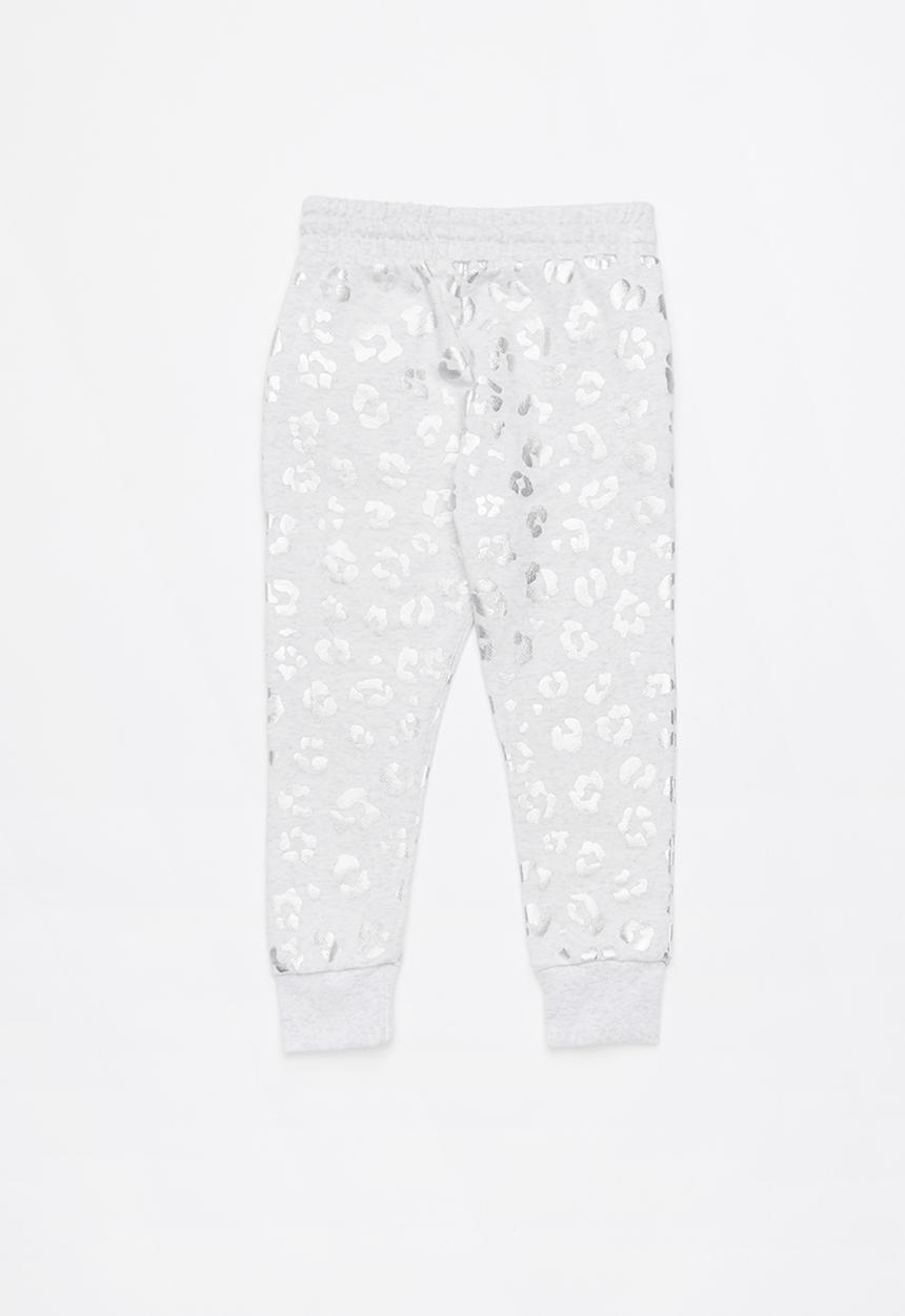 Cotton On - Kendra premium trackpants - grey & silver