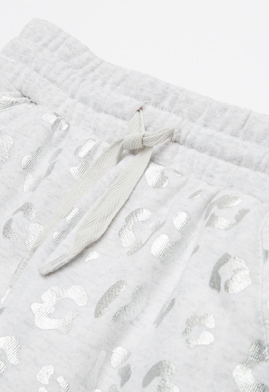 Cotton On - Kendra premium trackpants - grey & silver