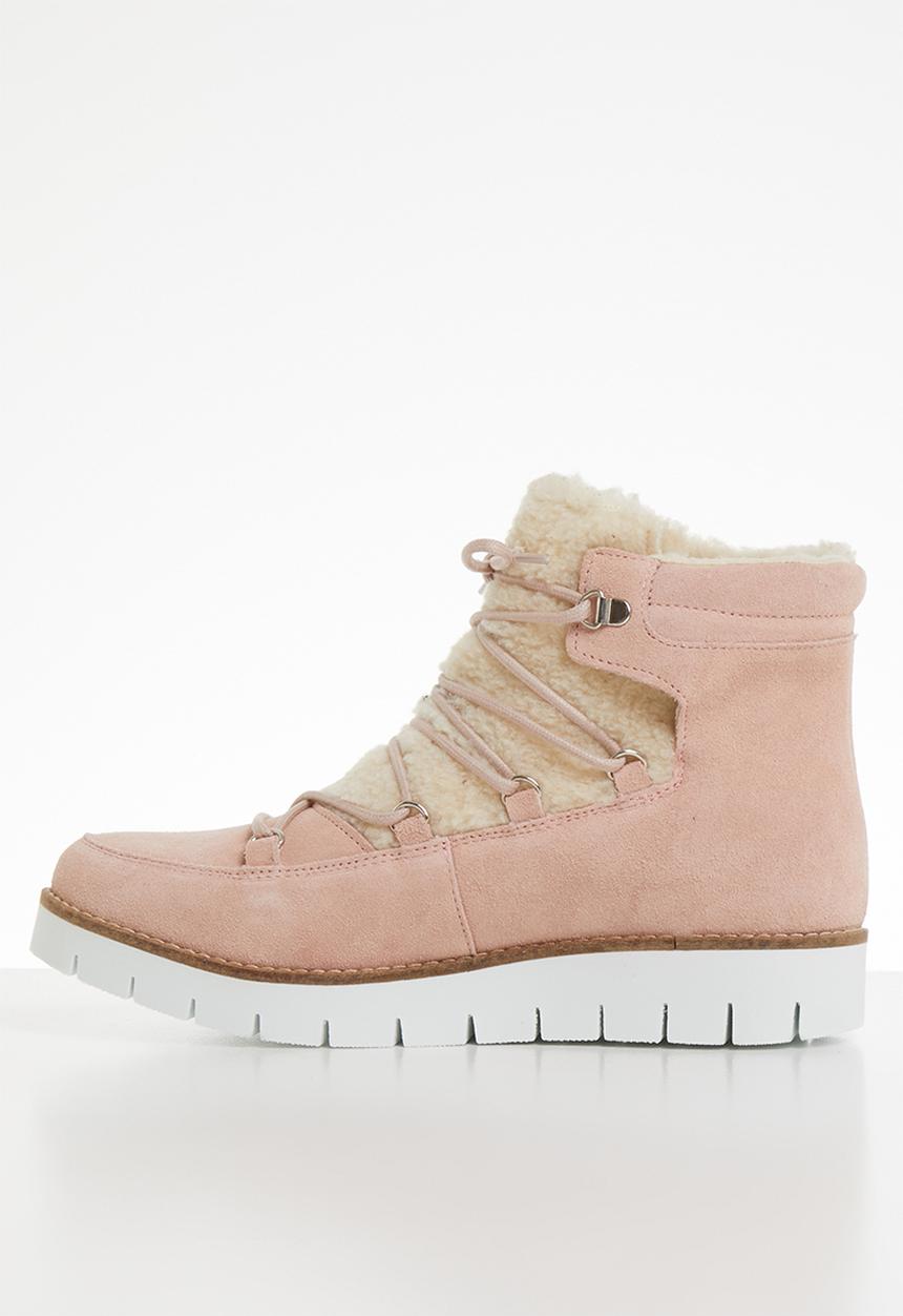 Vero Moda - Elsa leather boot - pink