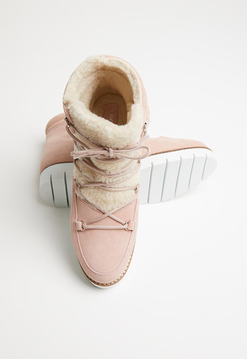 Vero Moda - Elsa leather boot - pink